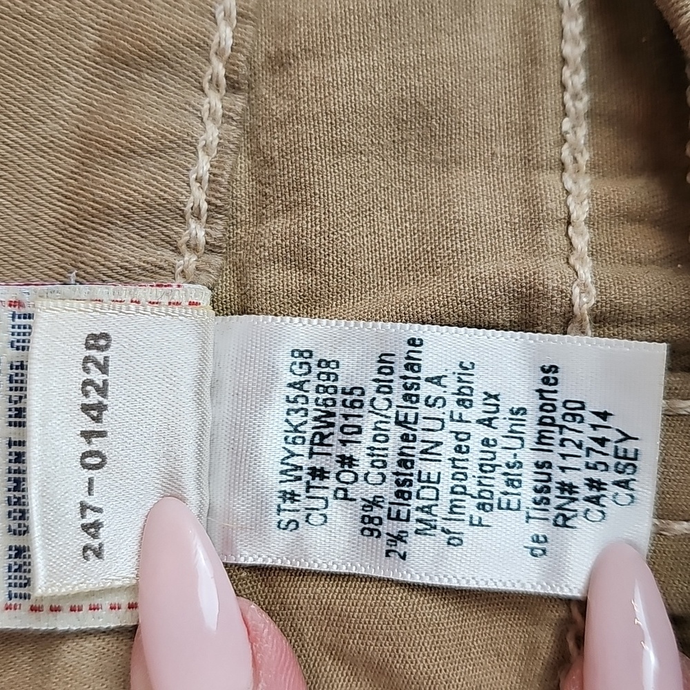 TRUE RELIGION CASEY VINTAGE Y2K GOLD METALLIC LOW-RISE SKINNY JEANS - Picture 14 of 14